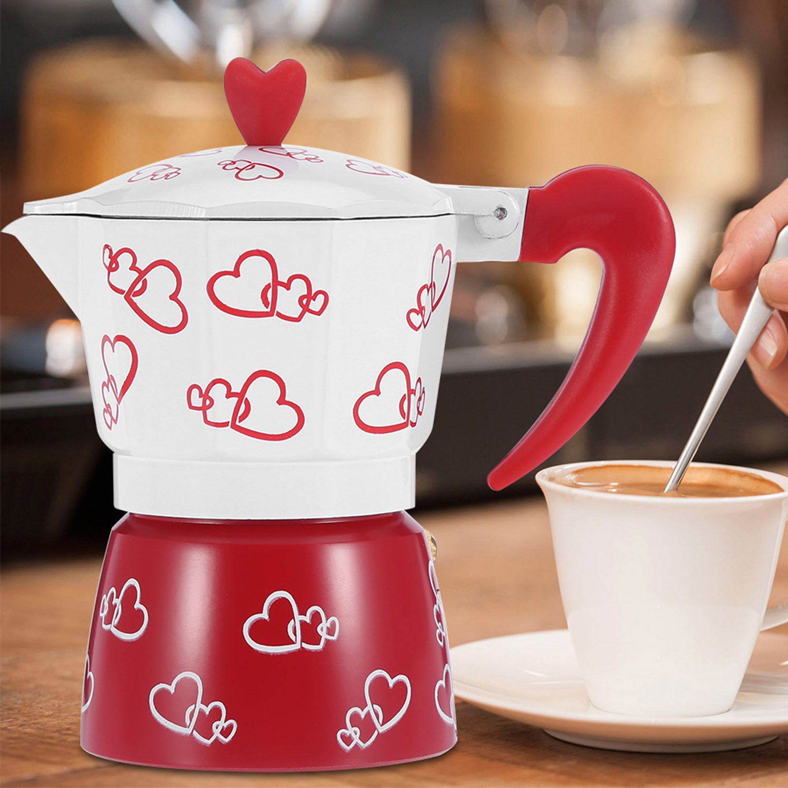 Aluminum Durable Coffee Maker Kettle Pot Household Office(S) Kitchen DealSniper.net