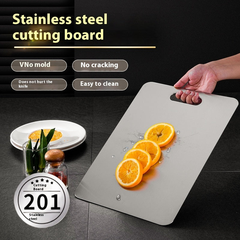 Stainless Steel Cutting Board Chinese Square Cutting Board Kitchen dealsniper-net