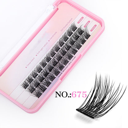 Fashion Personality Self Grafting Section Eyelashes Beauty dealsniper-net 675Style 0.07C