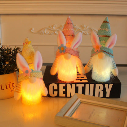 Lovely Easter Faceless Gnome Toy Holiday Party Table Decoration Home Holidays DealSniper.net
