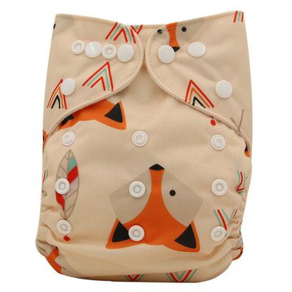 Washable Baby Cloth Diaper Breathable Diaper Pants 0-3 Years Old Kids DealSniper.net OB137 One size