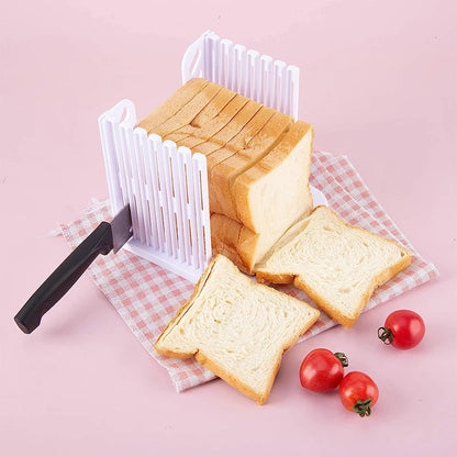 Rectangle Bread Slicer Cutter Mold Toast Loaf Cutting Slicer