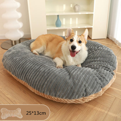 Kennel Four Seasons Universal Floor Mat Dog Mattress Pet Pets dealsniper-net L Dog mat+bone pillow