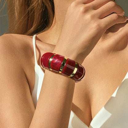 Ins Fashion Acrylic Bracelet Temperament Geometric Jewelry Jewelry DealSniper.net AB001213