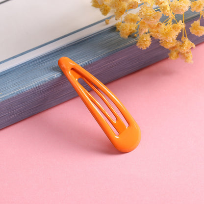 Colorful Candy Side Clip Cute Girls' Hair Accessories Beauty DealSniper.net Orange