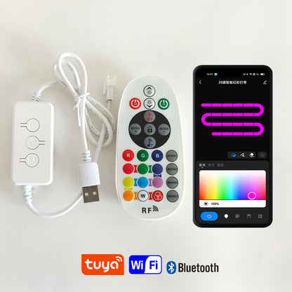 Symphony Bluetooth-compatible RGB Floor Graffiti Home Decor DealSniper.net