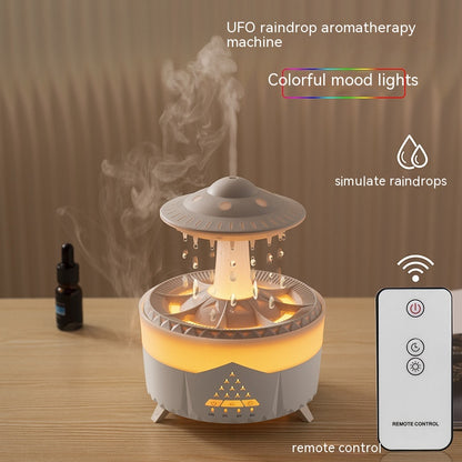 New UFO Raindrop Humidifier Water Drop Air Humidifier House dealsniper-net