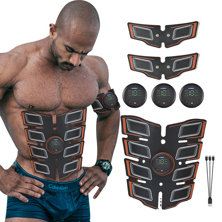 Home EMS Fitness Belt Abs Abdominal Massager Sports Gym From House