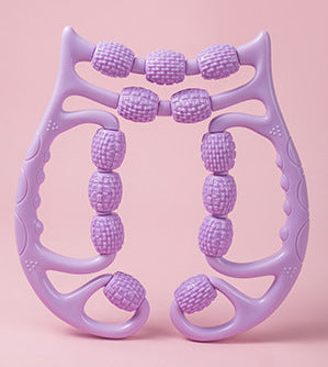 Plastic Massager Relax Plastic Leg Roller Health DealSniper.net Purple