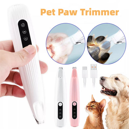 Pets Efficient LED Shaving Cat Dog Foot Hair Electric Clipper Pets dealsniper-net