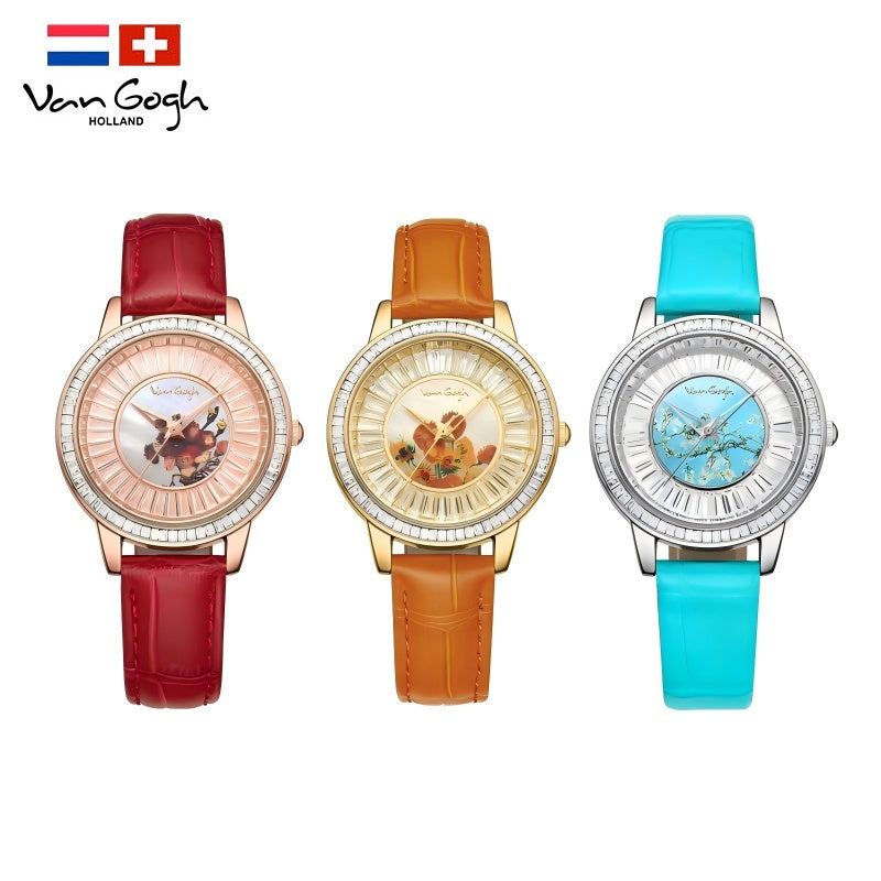 Van Gogh Women's Quartz Watch 3D Printed Oil Painting Jewelry DealSniper.net