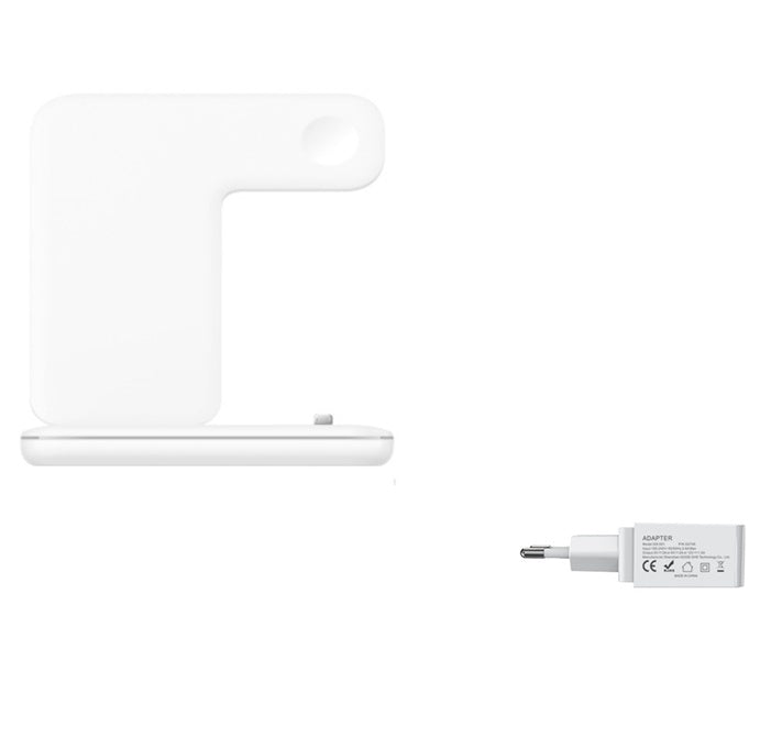 Compatible Mobile Phone Watch Earphone Wireless Charger Gadgets Gym From House White EU plug Set