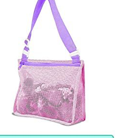 Children Summer Beach Toy Net Storage Bag Kid 3D Cartoon Women dealsniper-net Pink