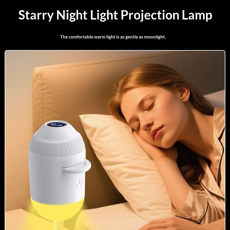 Starry Night Light Projector - Bedroom Ambiance Galaxy Star Home Decor DealSniper.net
