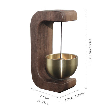 Black Walnut Suction Door Copper Bell House DealSniper.net Black Walnut Bell