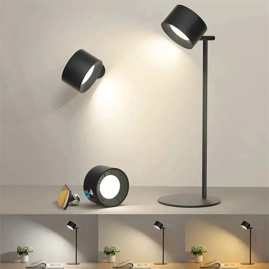 Magnetic Touchable LED USB Rechargeable Table Lamp