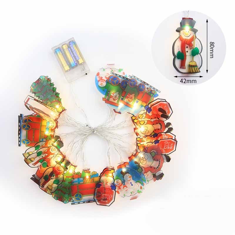 Home Creative Christmas Decoration Light String Holidays DealSniper.net Colorful