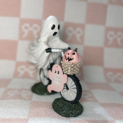 Halloween Ghost And Pumpkin Decorative