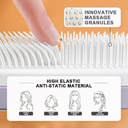 4 In 1 Self Cleaning Hair Brush New Self-Cleaning Massage Comb