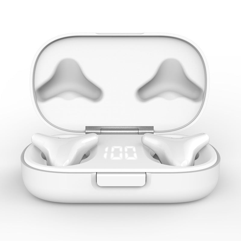 TWS5.0 G4 Wireless Earbuds Earphone With 300mAh Charging Box Gadgets dealsniper-net White