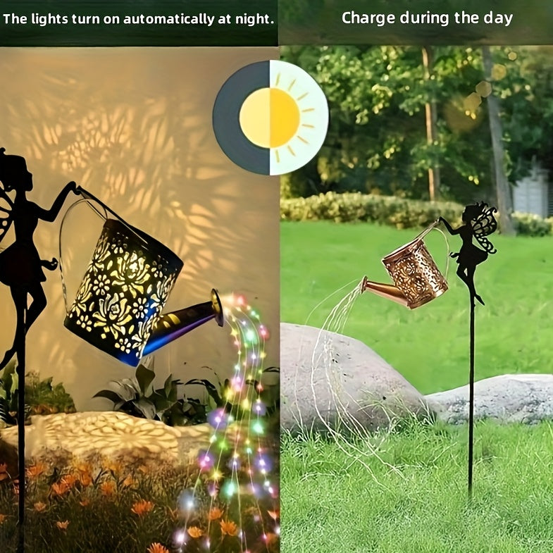 2PCS Solar Garden Decorative Lamp Outdoor Landscape Lamp Outdoor Gym From House