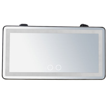 Car LED High-definition Makeup Mirror Three-color Light