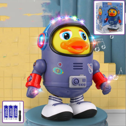 Space Duck Electric Can Sing And Dance Kids Gym From House Normal battery version