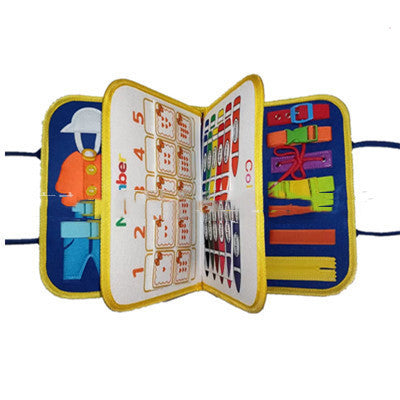 New Busy Book Children's Busy Board Dressing Kids dealsniper-net L