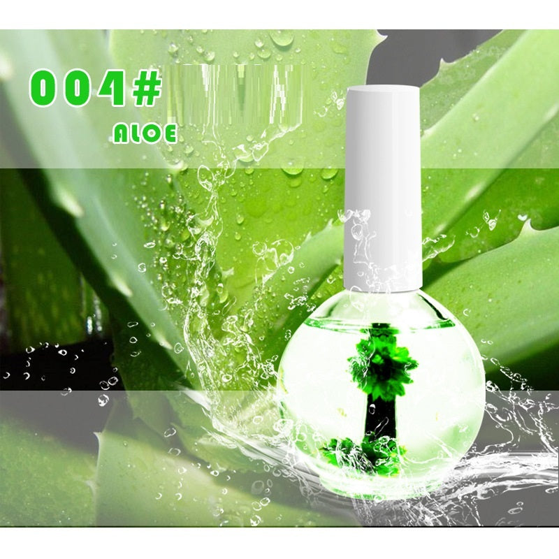 Nail Beauty Dried Flowers Nutrition Nail Treatment Oil Anti-agnai