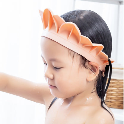 Baby Shower Bath Kid Shampoo Hat Kids DealSniper.net Pink Style2