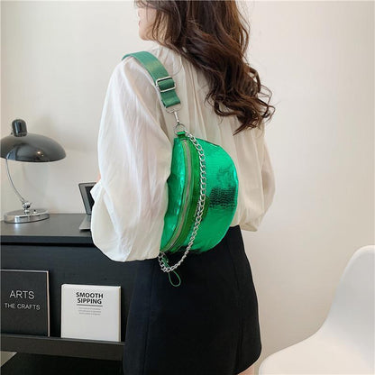 PU Fashion Crossbody Women Chest Bag Stone Pattern