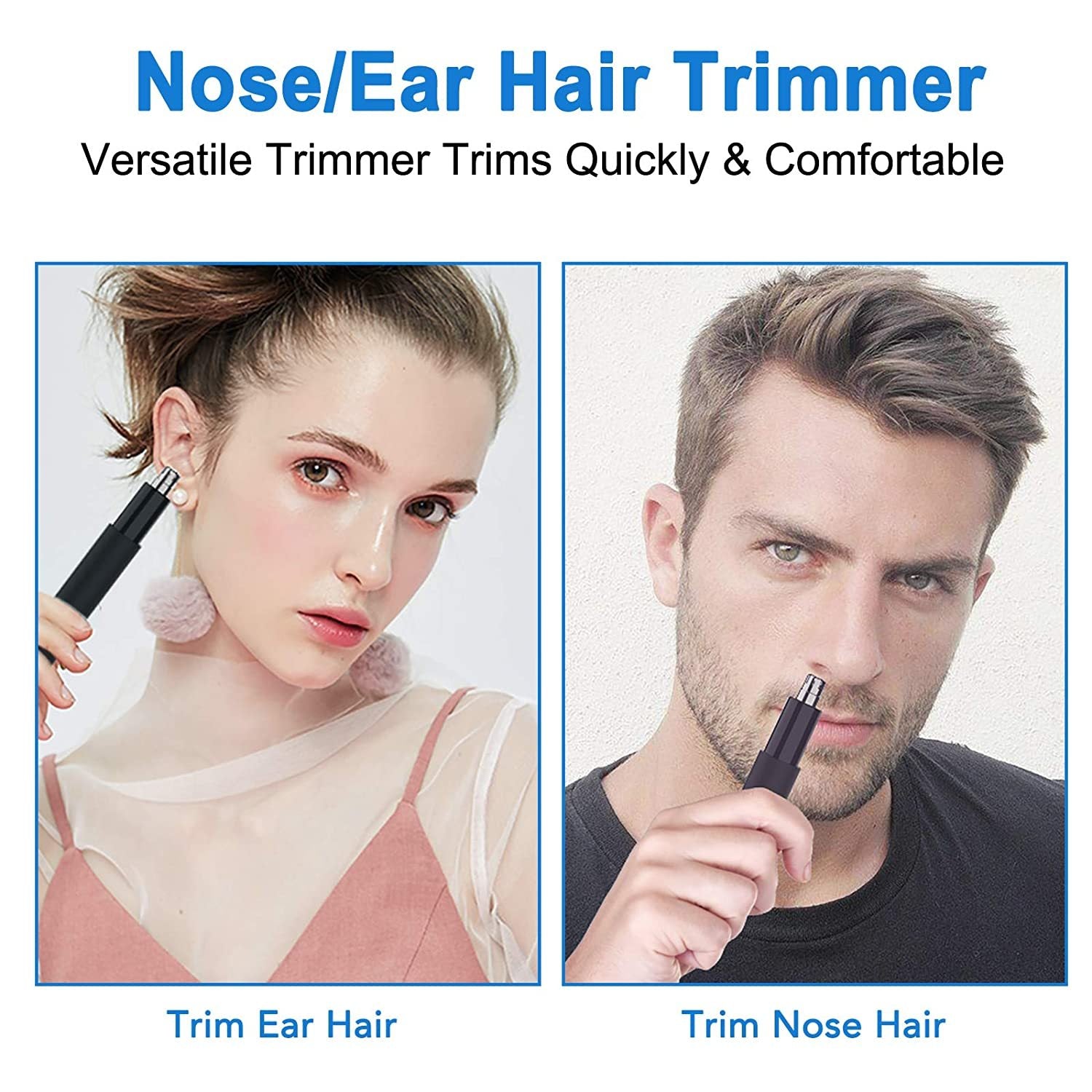 Ear And Nose Hair Timmer Professional & Painless Clipper Beauty dealsniper-net