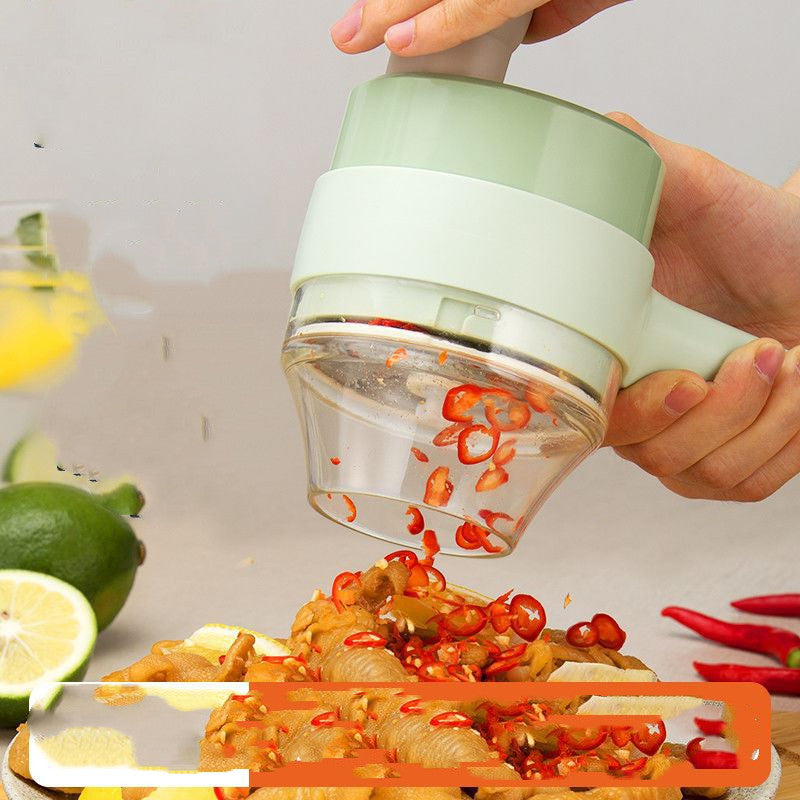 Household Multifunctional Wireless Electric Garlic Masher Kitchen DealSniper.net