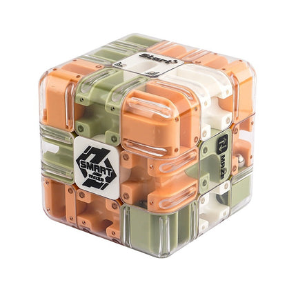 Bead Maze Rubik's Cube Logic Thinking Children's Toy Kids Gym From House Fun Ball Cube Orange