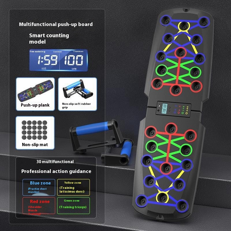 Home Multifunctional Push Up Training Board Sports DealSniper.net Thirty Count And Handle