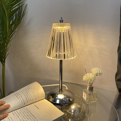 Crystal Decorative Table Creative Bedroom Bedside Atmosphere Small Night Lamp Home Decor Gym From House