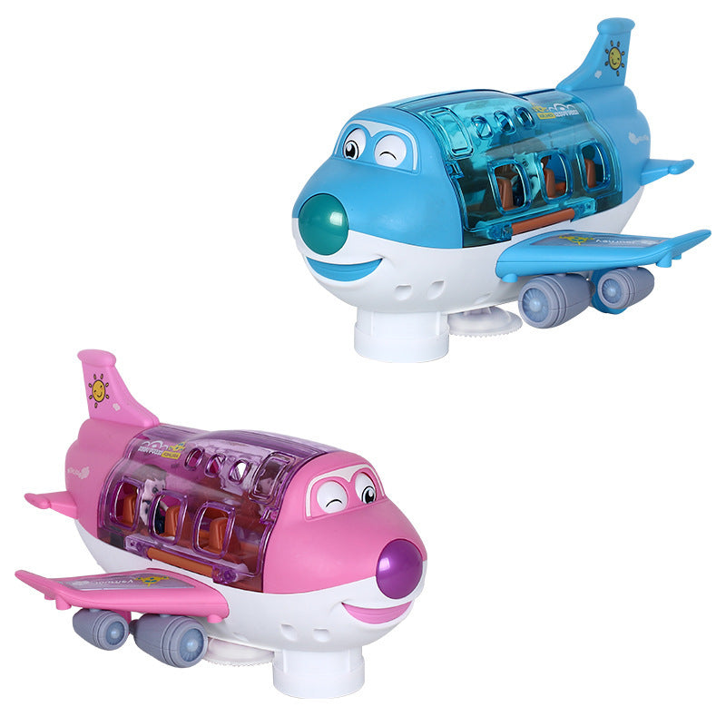 360 Rotating Electric Plane Airplane Toys For Kids Bump Kids dealsniper-net