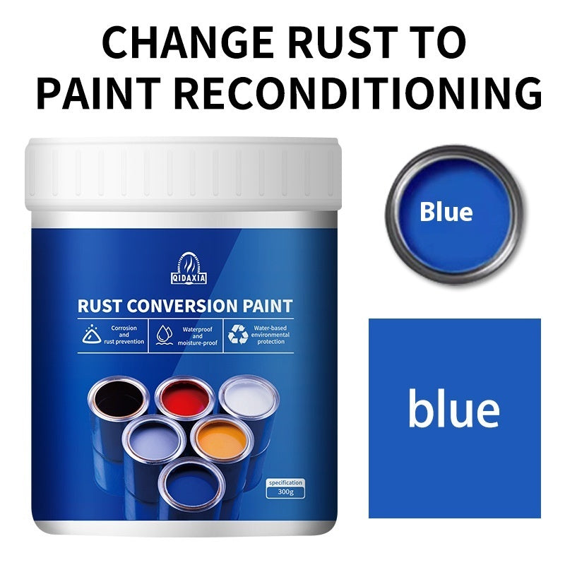 Water-based Anti-rust Metal Conversion Paint Tools DealSniper.net Blue 1KG
