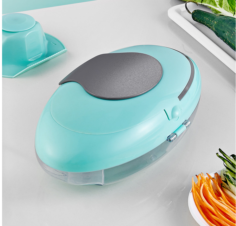 Household Kitchen Shredded Potatoes Shredder Kitchen DealSniper.net Blue