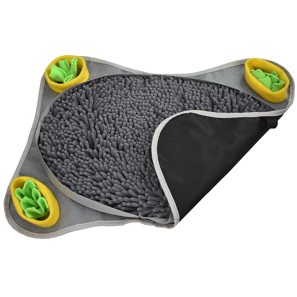 Dogs Snuffle Mat Pet Leak Food Anti Choking Mat Cat Dog Training Pets Gym From House