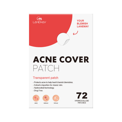 Chin Acne Day And Night Use Repair Acne Patch Beauty BlenderJuice.com CJ Standard Specifications 72 Patch Box