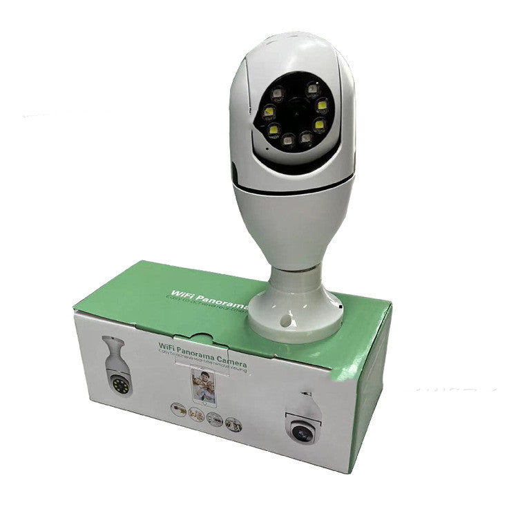 E27 Bulb Camera 360 Degree Wifi Remote Home Monitoring House dealsniper-net