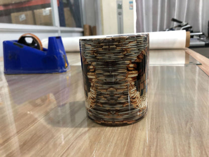 3D Bookshelf Mug Creative Ceramic Water Cup With Handle Kitchen DealSniper.net