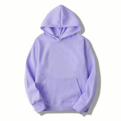 Hoodie Trendy Loose Sports Sweatshirt Men Gym From House Lilac 2XL