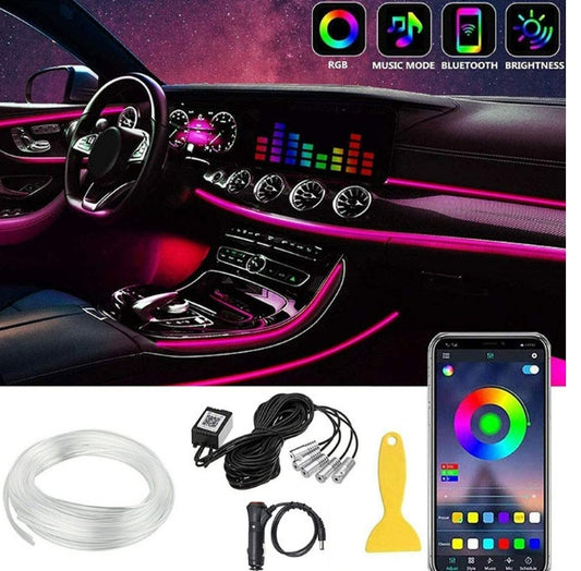 Car Atmosphere Light Modified Colorful Light Guide Vehicle dealsniper-net