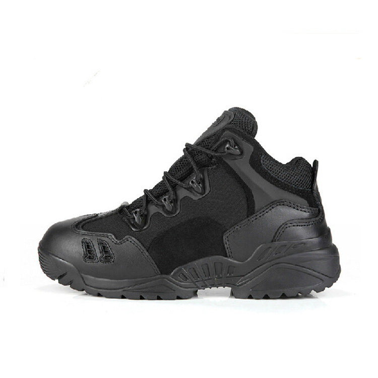 Mens Fashion Casual Low Top Military Boots