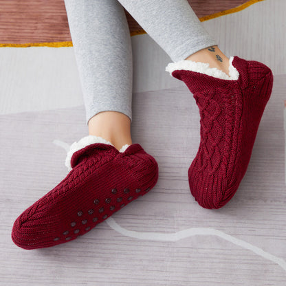 Winter Woolen Socks Women Thicken Warm Home Bedroom Socks Women dealsniper-net