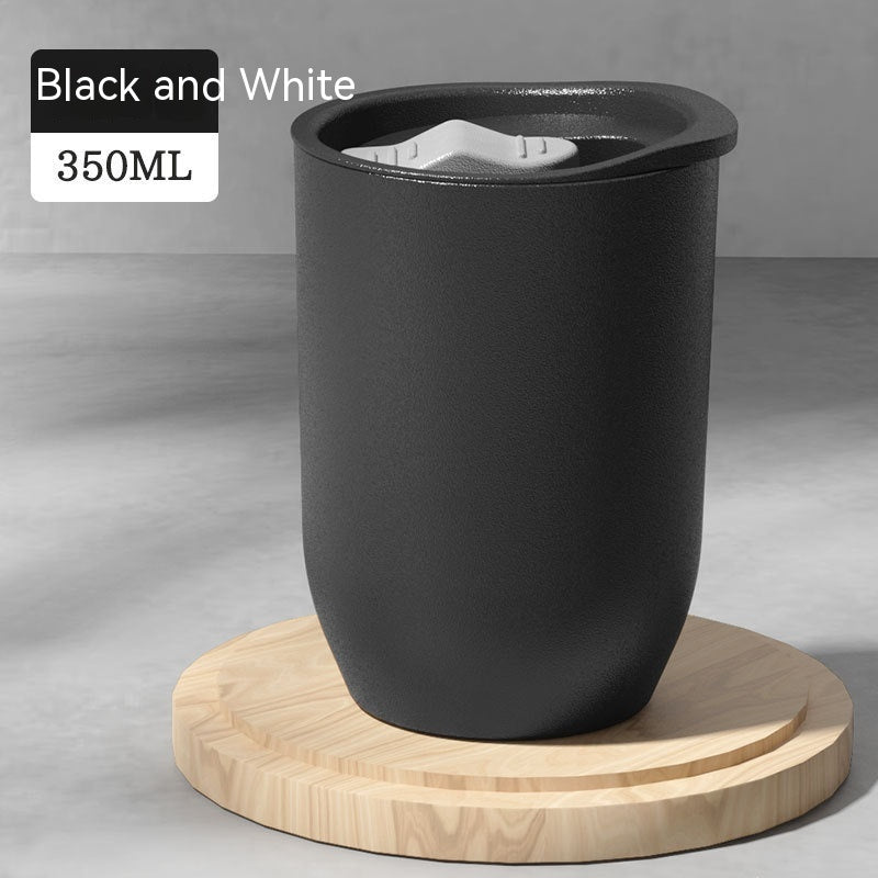 Plastic Red Wine Cup U-shaped Egg Multicolor Kitchen DealSniper.net Black White 350ml