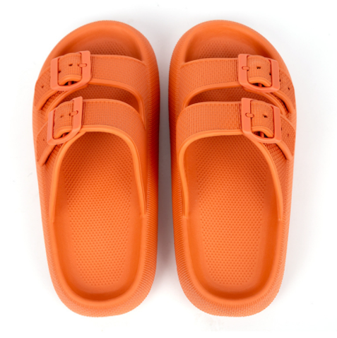 Summer Women Outdoor Indoor Thick-soled Eva Sandals And Slippers Women DealSniper.net Orange 35to36