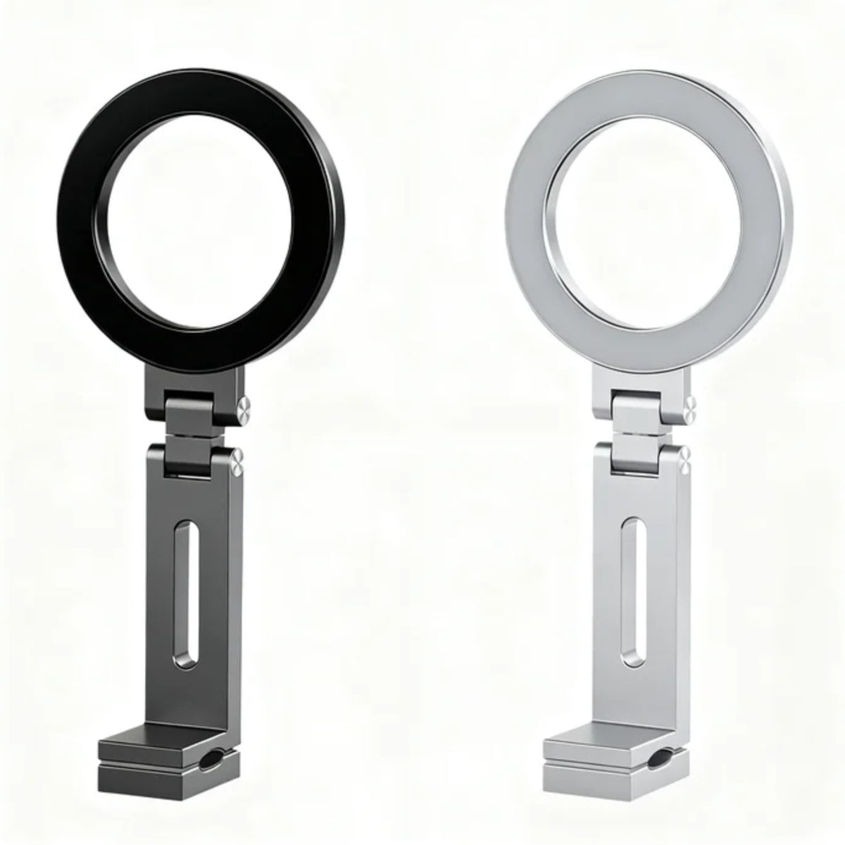 Magnetic Phone Stand For Travel, 360 Rotatable Foldable Desk Holder Beauty Gym From House